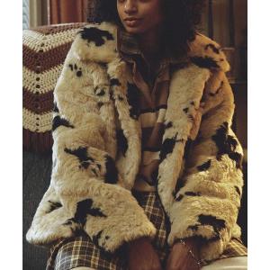 コート アウター FAUX FUR COAT レディース