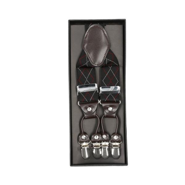 サスペンダー サスペンダー 6クリップ pmy0012 レディース メンズ