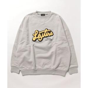 トレーナー スウェット 「Leyline」bubble letter sweat メンズ レディース
