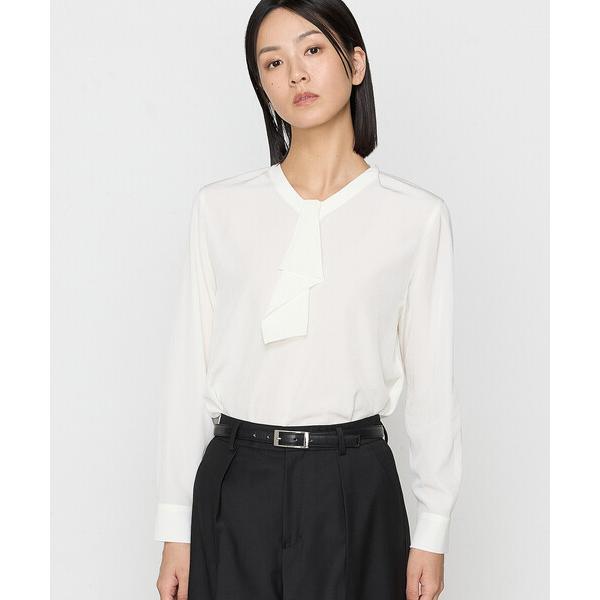 ブラウス シャツ 「 TALLサイズ 」 シルキーリライム ブラウス レディース