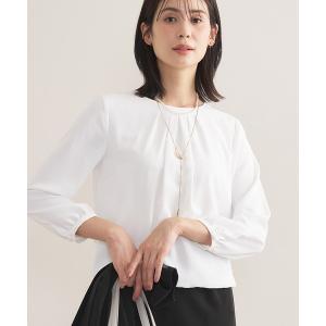 INDIVI（インディヴィ） ブラウス シャツ 「洗える／セレモニー
