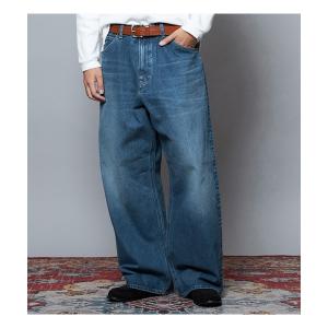 ジーンズ Lee/リー「101 101周年記念特別モデル」ANNIVERSARY 101-Z WIDE ワイドデニムパンツ セットアップ可 メンズ
