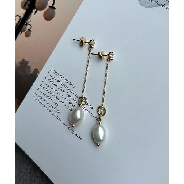 ピアス 淡水パール｜オケージョン・パーティーにも上品映え＊普段使いまであらゆるシーン対応 レディース