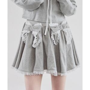 スカート スウェットミニスカート