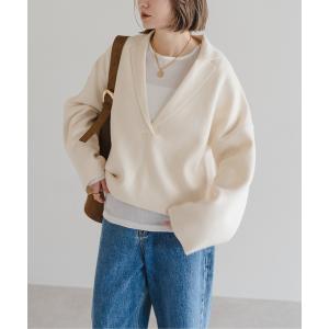 ニット セーター ジャケットライクニットプルオーバー レディース｜ZOZOTOWN Yahoo!店