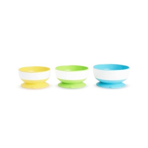 ベビー munchkin たべたくなーるサクションボウル/3個セット