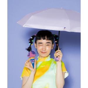 折りたたみ傘 サーティワン アイスクリーム × Wpc. 遮光プレイフルアイスクリーム ミニ レディース