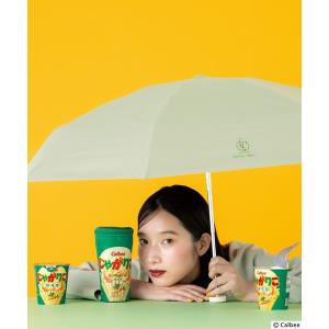 折りたたみ傘 じゃがりこ×Wpc. 遮光じゃがりこパッケージパラソル ミニ レディース