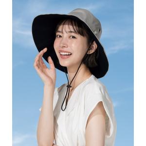 uvカット 帽子 ハット UVO(ウーボ) UVつば広ハット レディース