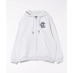 パーカー 「CHILLAX」 CHILLAXワンポイントロゴジップアップパーカー メンズ レディース