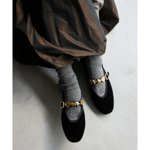 シューズ チャームストラップメリージェーン レディース