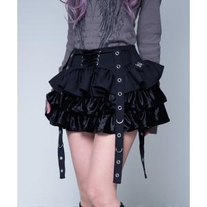 LAZYSLAY スカート ジッパーフリルスカート : ZOZOTOWN Yahoo!店