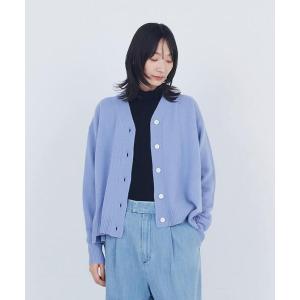 美品　ADIEU TRISTESSE 配色釦ウールカーディガン 日本製 ADIEU TRISTESSE（アデュートリステス） カーディガン リシェス