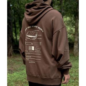 パーカー COTTON HOODED SWEATSHIRT - S'more recipe コットンフーディッドスウェット - スモアレシピ レディー