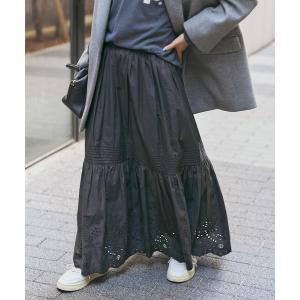スカート 「追加2」エンブロイダリーレーススカート