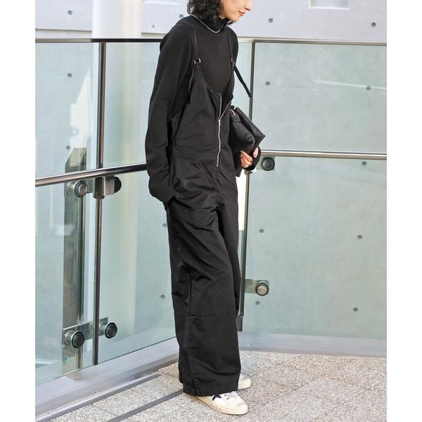 「Johnbull」 オーバーオール 38 ブラック レディース