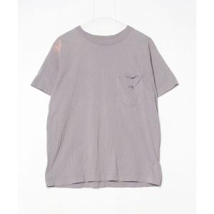 「THE NORTH FACE PURPLE LABEL」 半袖Tシャツ S ピンク メンズ