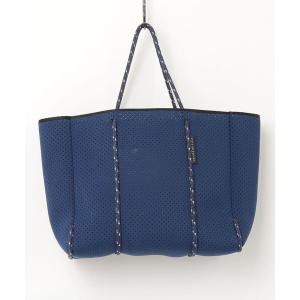 「STATE OF ESCAPE」 トートバッグ - ブルー レディース