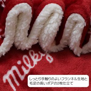 ブランケット ボア付き 冬用 かわいい キャラ...の詳細画像4
