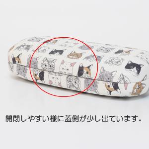 メガネケース ハード おしゃれ スリム 猫 柴...の詳細画像3