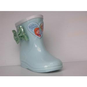 セール 16.0cm ディズニー アナと雪の女王 1008 サックス アナ雪 子供 キッズ 完全防水 長靴 レインシューズ ブーツ 雨靴 園児 通園 幼稚園 保育園 芋ほり遠足