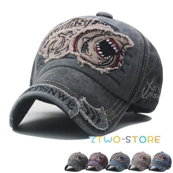 キャップ ベースボールキャプ 帽子 刺繍 ダメージ BBキャップ 野球帽 メンズ レディース ストリ...