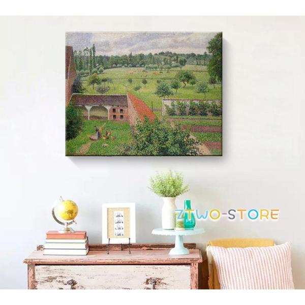 ファブリックパネル 絵画 インテリア ファブリック 絵 『部屋の窓からの眺め、エラニー』 50×60...