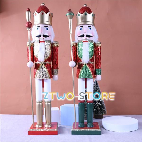 くるみ割り人形 置物  人形60cm きらきらnutcracker 部屋 雑貨 逸品 結婚式 クリス...