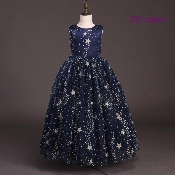 子供ドレス ワンピース フォーマル ドレス 子供 キッズ ジュニア 女の子 星子供 ドレス フォーマ...