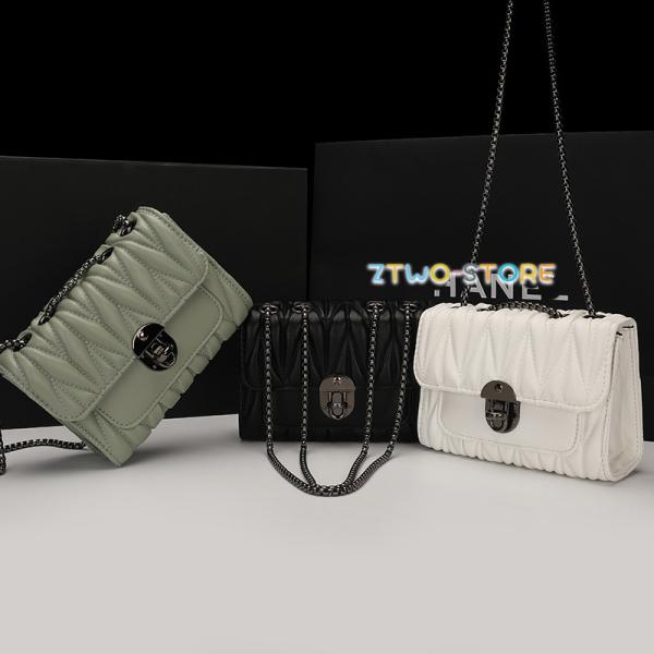 チェーンバッグ ミニ レディース ショルダーバッグ 斜め掛け 小さめ スクエアバッグ 可愛い ポシェ...