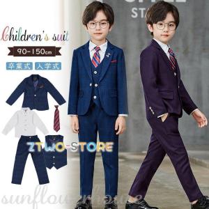 入学式 スーツ 男の子 ブラックフォーマル 5点セット 子供服 OLIVER 