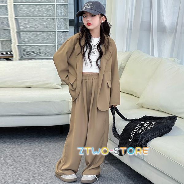 卒業式 パンツスーツ 女の子 2点セット フォーマル キッズ スーツ 発表会 七五三 小学生 卒園式...