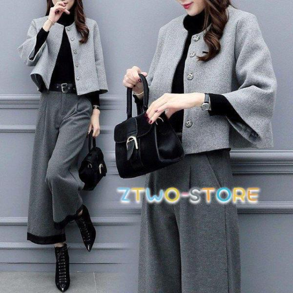 パンツスーツ セットアップ レディース スーツ 通勤服 オフィス カジュアル 大きいサイズ 3L 4...