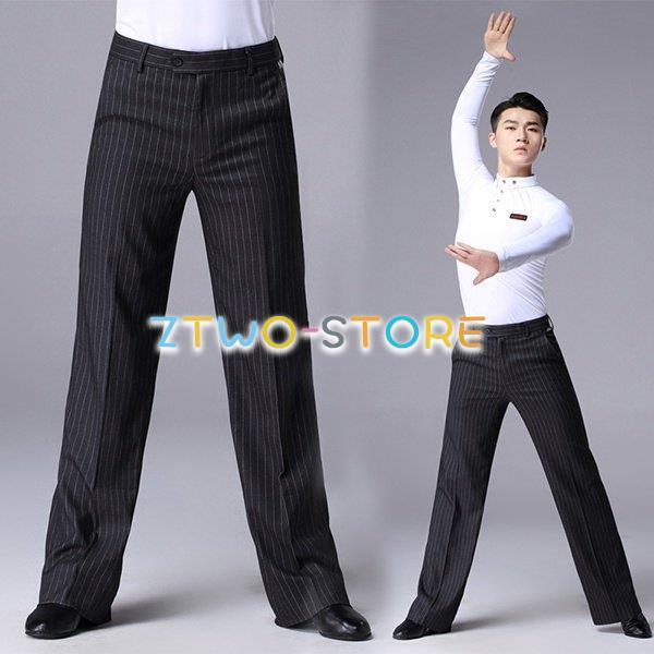 【10サイズ】社交ダンス衣装 ズボン メンズ パンツ ラテンダンス用ズボン 練習着 競技用 インター...