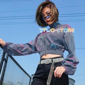 ダンス衣装 レディース ジャズダンス トップス...の詳細画像3