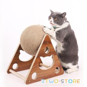 猫 爪とぎ 爪研ぎ 爪みがき 猫 ネコ おもちゃ つめとぎ ねこ ストレス解消 運動不足解消 ペット用 ボール型猫用 爪磨き つめとぎ おもちゃ｜ztwo-store