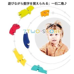 恐竜 3歳 木のおもちゃ 男の子 おもちゃ 4...の詳細画像2