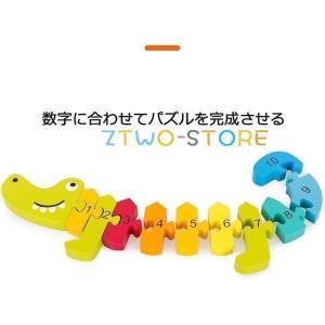 恐竜 3歳 木のおもちゃ 男の子 おもちゃ 4...の詳細画像4