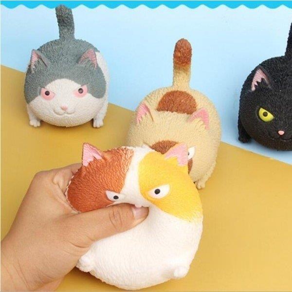 プッシュポップ 柔らかポップ ポップ ストレス解消神器 可愛い猫  ストレス解消 軽い 持ちやすい ...