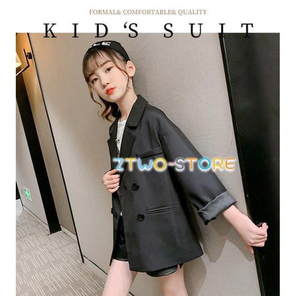 キッズ 女の子 トップス スーツ フォーマルスーツ 入学式 卒業式 冠婚葬祭 韓国 韓国風 子供服 ...