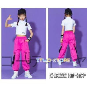 キッズ ダンス衣装 ヒップホップ 子供服 HI...の詳細画像4