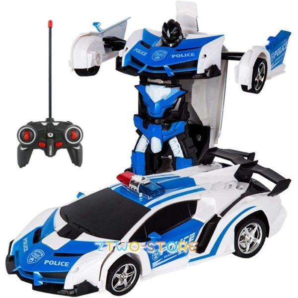 電動RCカー おもちゃの車 リモコンカー ラジコンカー ロボットに変換することができます 非常にクー...