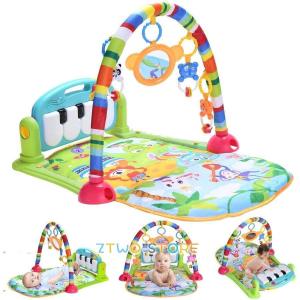 ラッピング/同梱不可】モンポケ ベビージム (洗濯機洗い可 手洗い可