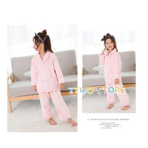 パジャマ キッズ 着る毛布 女の子 ルームウェ...の詳細画像4