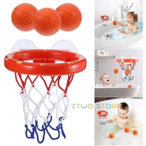 お風呂のおもちゃ 楽しいバスルームのバスケットボールスタンド 入浴用ミニバスケットボールのおもちゃセット 子供 赤ちゃん 心地よい 親子のインタラクティブ