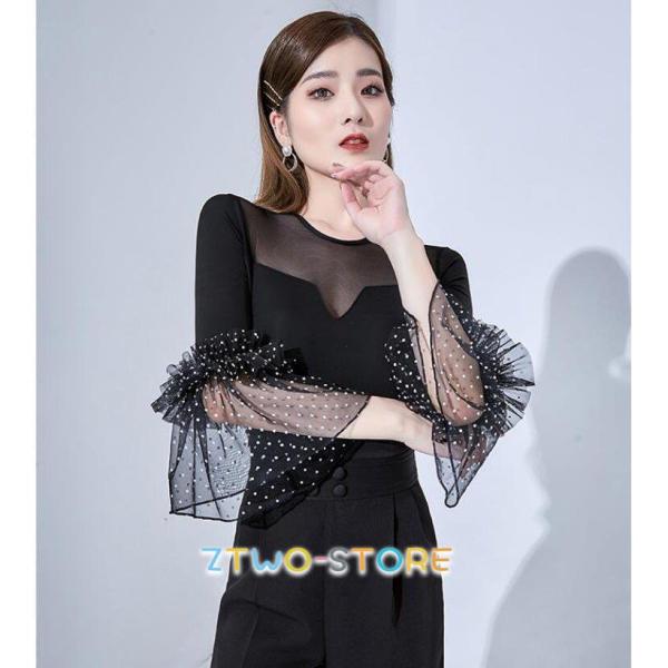 社交ダンス 練習着 トップス 社交 ダンス モダン ラテン衣装 レッスンウェア インナー ダンス衣装...