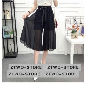 レディース キュロットスカート ガウチョパンツ...の詳細画像2