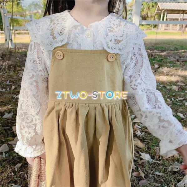子供服 女の子 ワンピースドレス セットアップ  可愛い 春 秋 韓国 子供服 キッズ おしゃれ お...