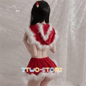 サンタ コスプレ レディース クリスマス 衣装...の詳細画像3