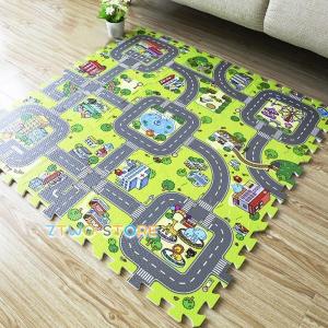 ボーネルンド（Bornelund） イヴィ社 3Dプレイカーペット ビックシティ